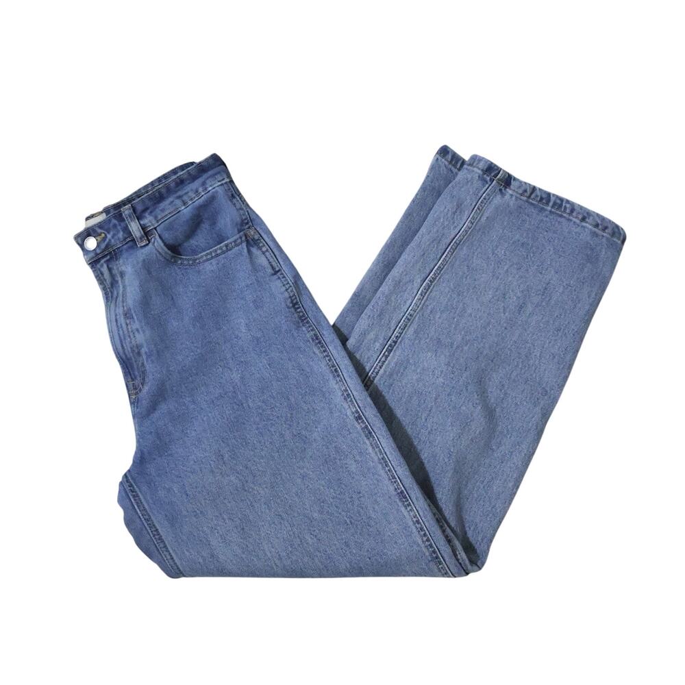 Everlane The Way High Wide Leg Loose Jean 27 Organic Cotton Boho Light Wash